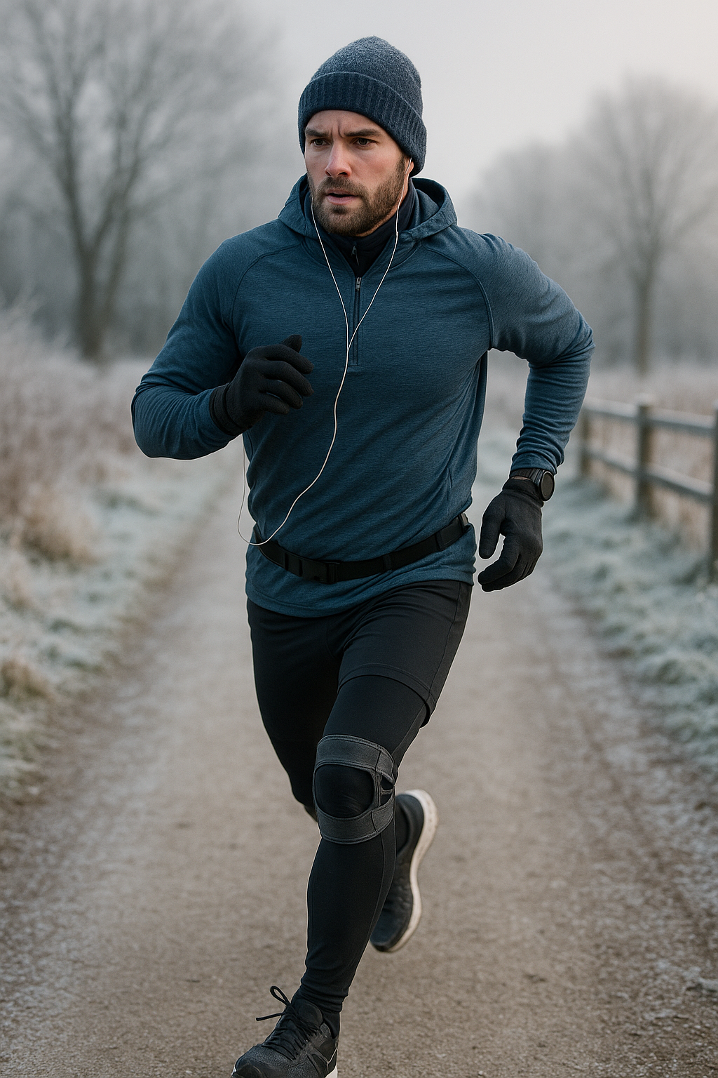 Hardlopen in de vrieskou: zo blijf je warm en blessurevrij - Illustration