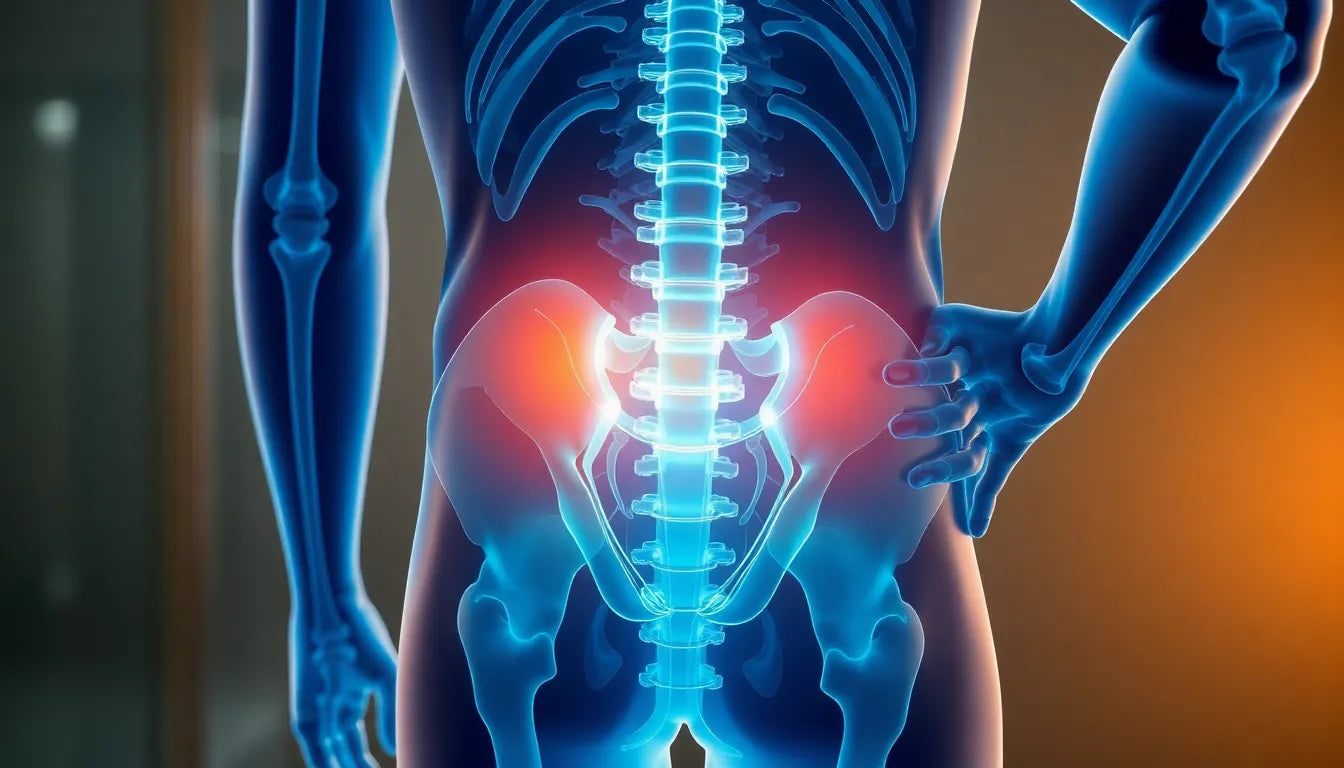 Pijn in het midden van je rug? Ontdek de oorzaken en oplossingen! - Illustration