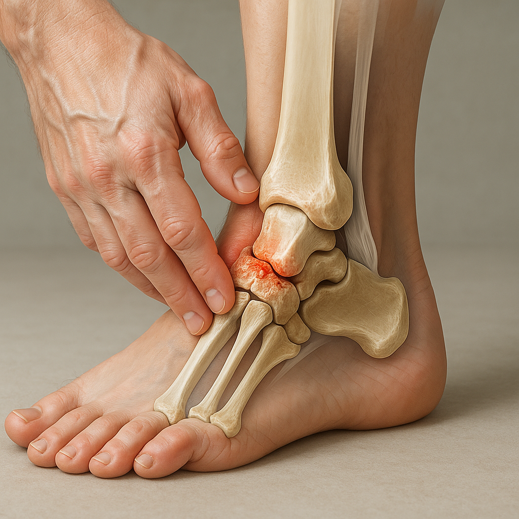 Arthrose cheville: ontdek praktische oplossingen voor pijnvrij bewegen - Illustration
