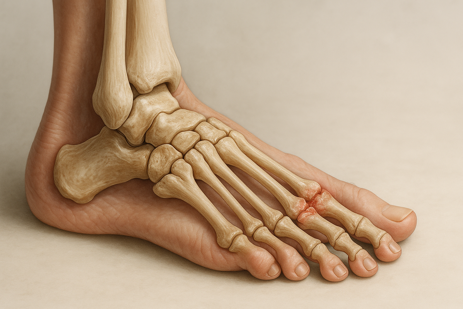 Verlicht je stap: ontdek oplossingen voor arthrose pied - Illustration