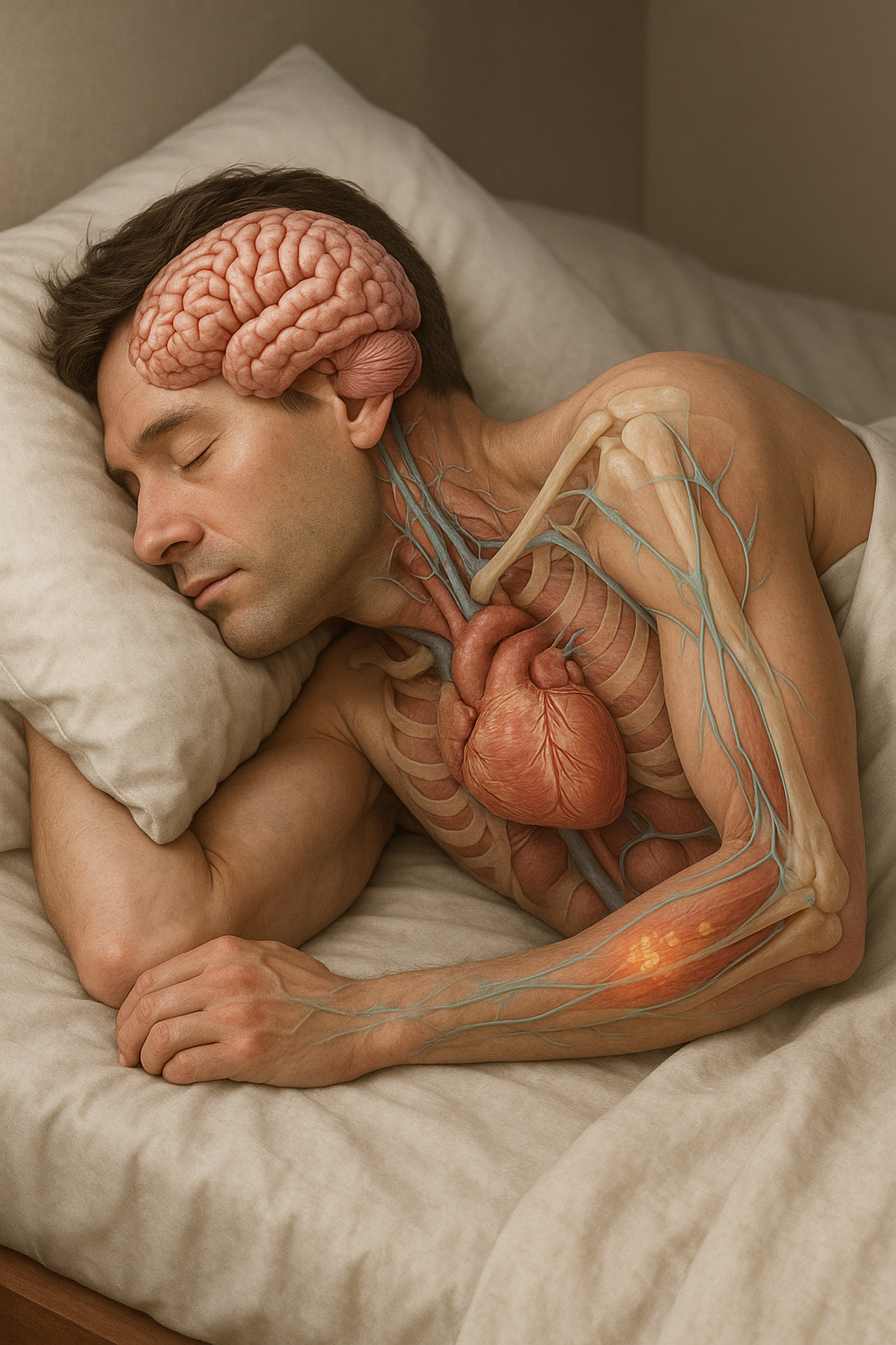 Ontdek de verborgen kracht van slaap voor je gezondheid - Illustration