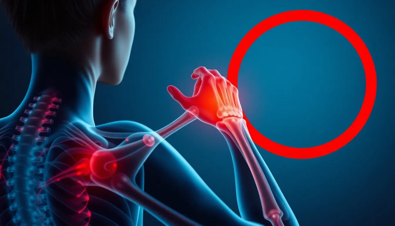 Verlicht de pijn in je rechterarm en schouder met effectieve oplossingen - Illustration