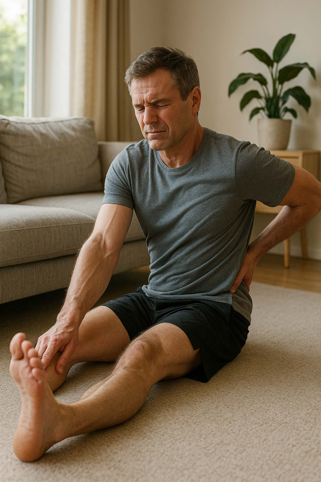 Verlicht je ischias: ontdek de beste stretches voor zenuwpijn - Illustration