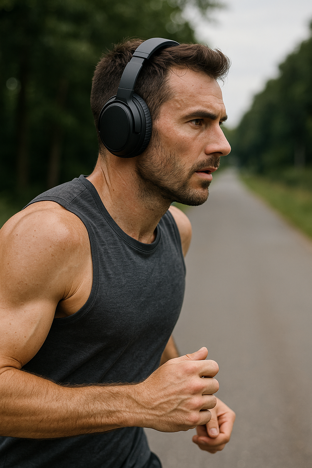 Hoofdtelefoon voor hardlopen: ontdek de perfecte balans tussen comfort en veiligheid voor elke run - Illustration