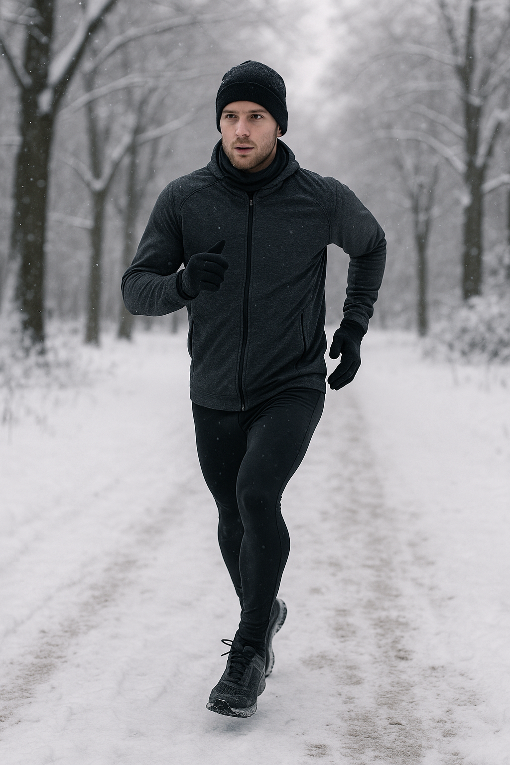 Winterhardlopen: blijf warm, veilig en blessurevrij - Illustration