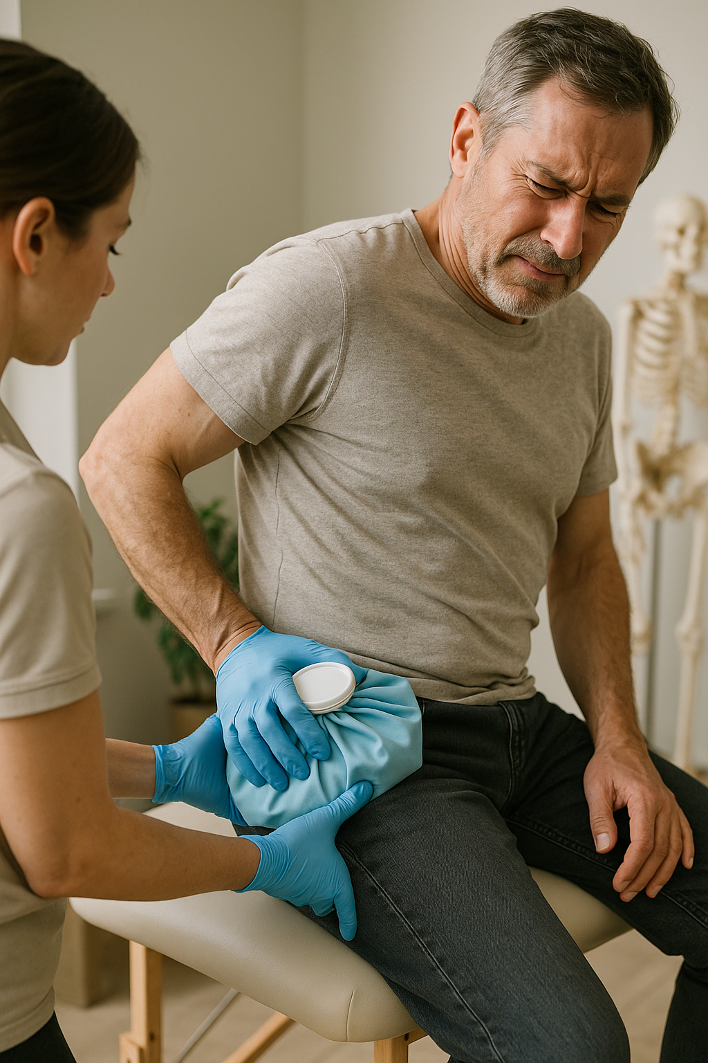 Bestrijd heuppijn: ontdek effectieve behandelingen voor bursitis - Illustration