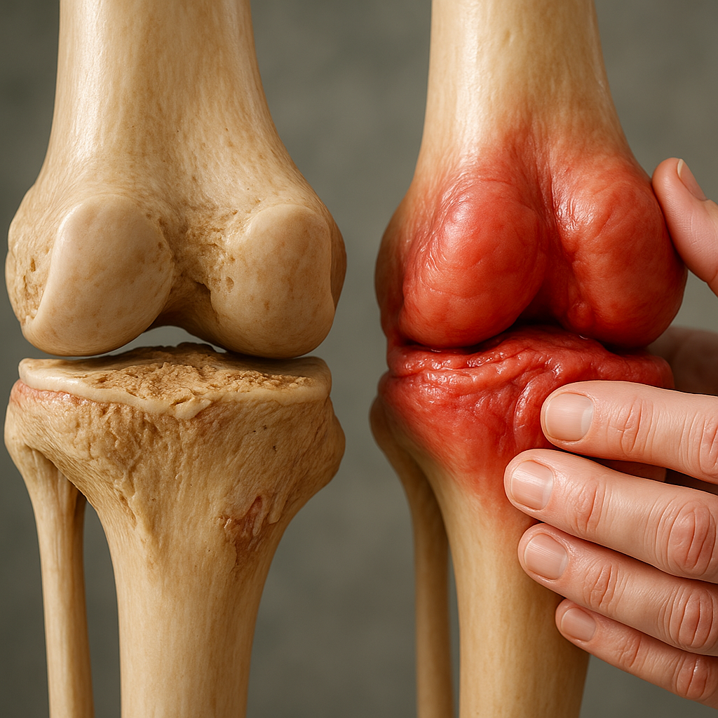 Wat is het verschil tussen arthrite en arthrose? Ontdek de essentiële verschillen! - Illustration
