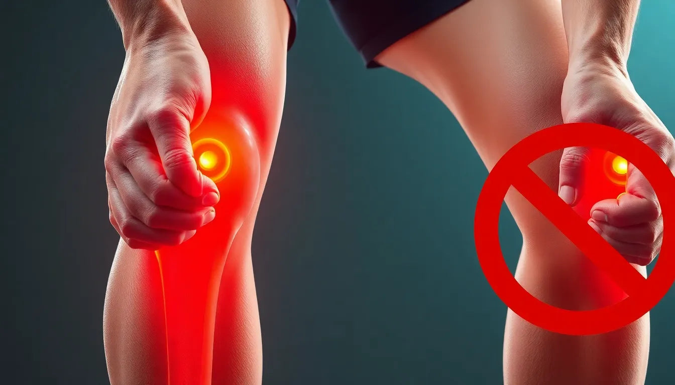 Hardlopen met kniepijn: verstandig of risicovol? - Illustration