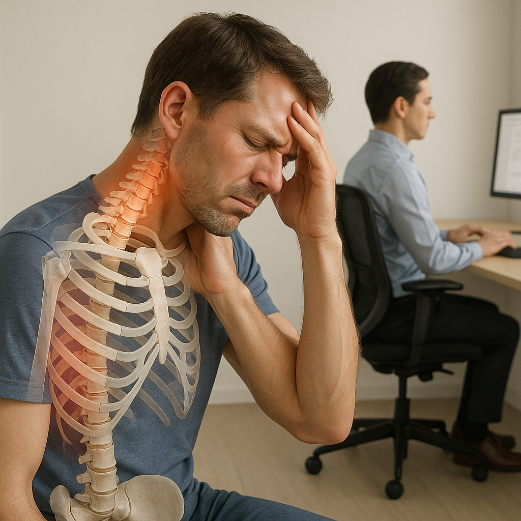 Verlicht je geest: ontdek hoe ergonomie stress kan voorkomen - Illustration