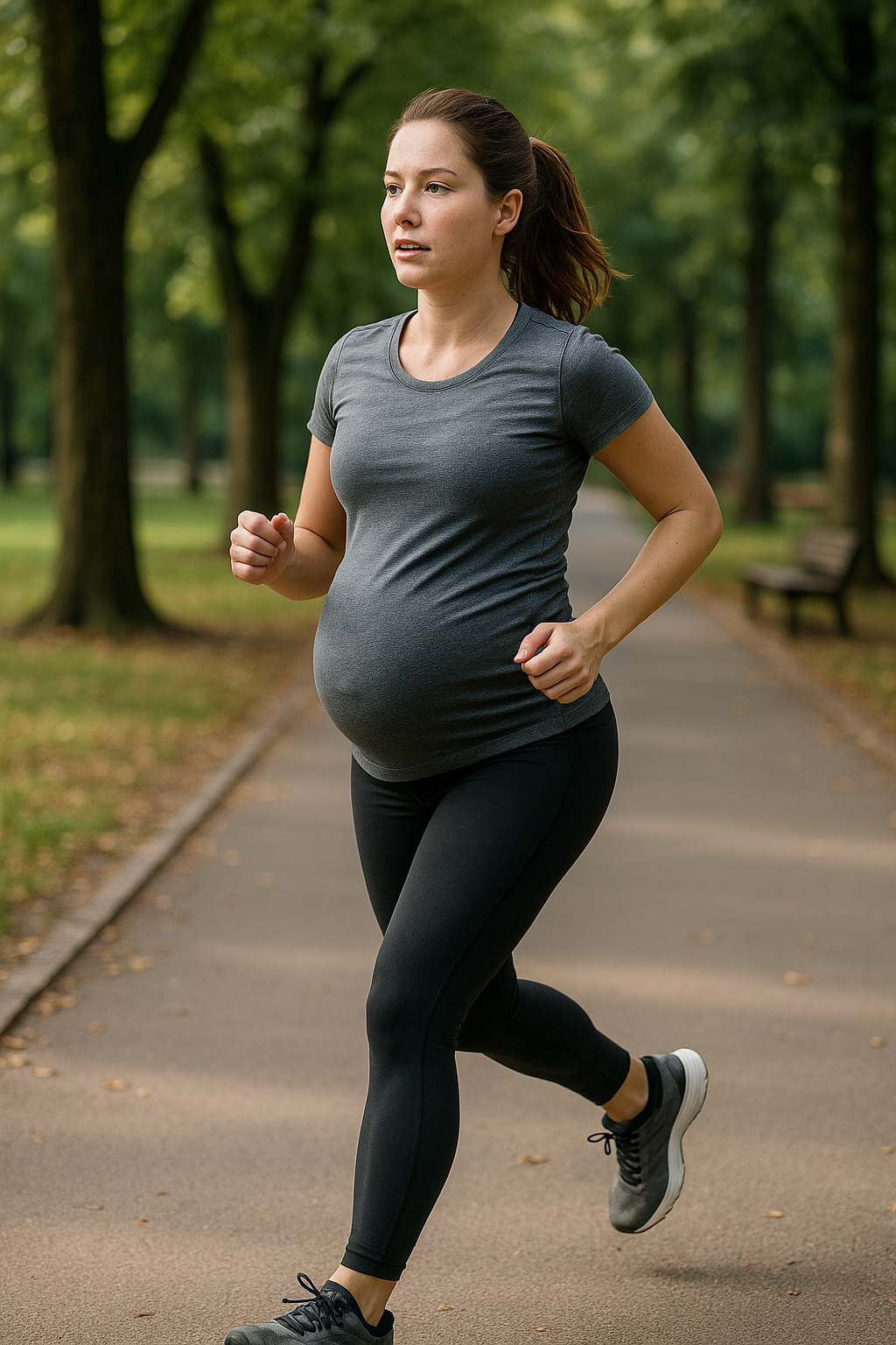 Hardlopen en zwangerschap: veilig en gezond bewegen voor jou en je baby - Illustration