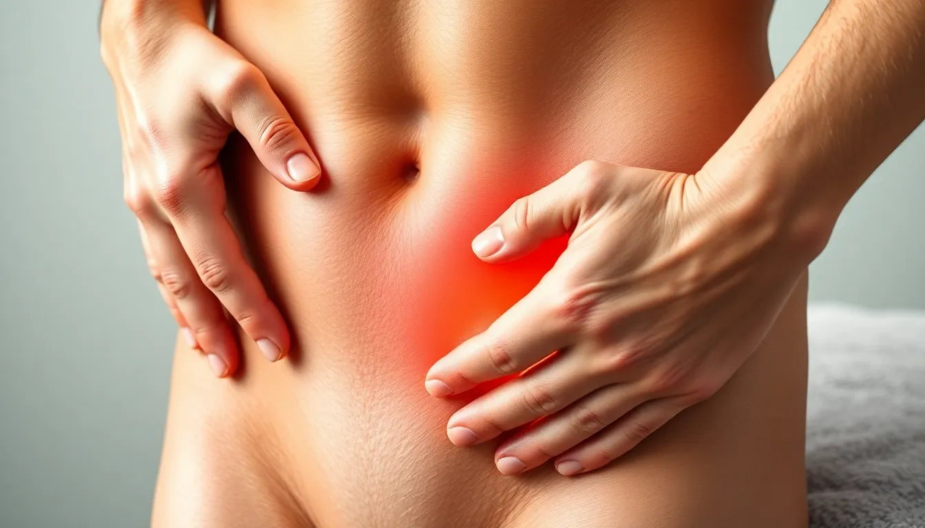 Massage hernie discale: verlichting en ontspanning voor je rug - Illustration