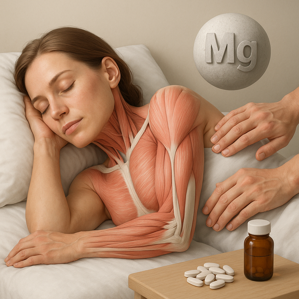 Magnesium: de natuurlijke weg naar een betere nachtrust - Illustration