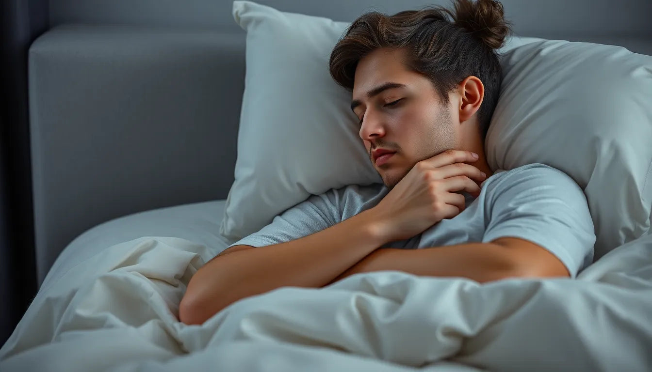 Ontdek de geheimen voor een pijnvrije nacht met ondt i lænden sove - Illustration