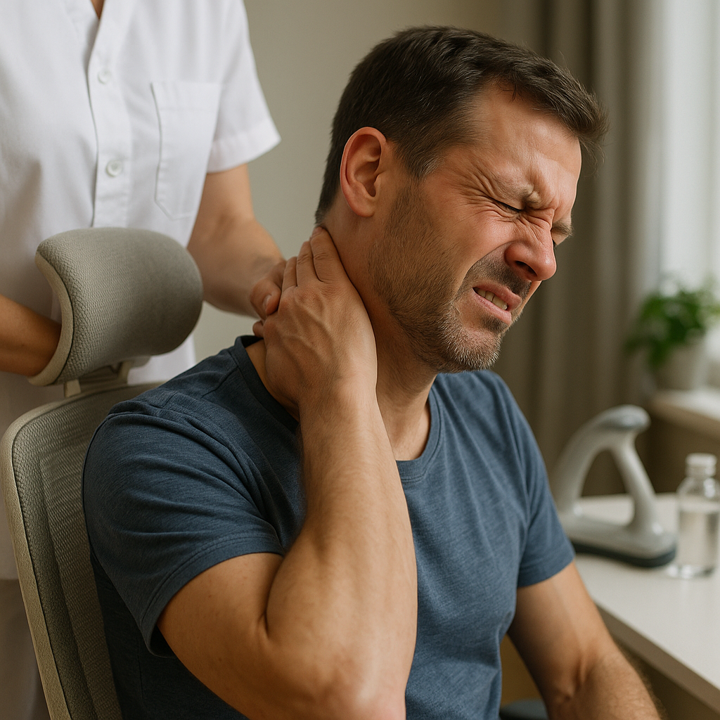 Ontdek de kracht van natuurlijke verlichting bij torticolis zonder medicatie - Illustration