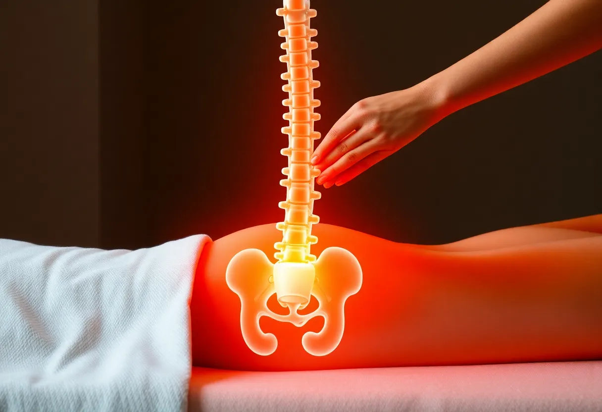 Ontdek de kracht van massage voor ischiasverlichting - Illustration