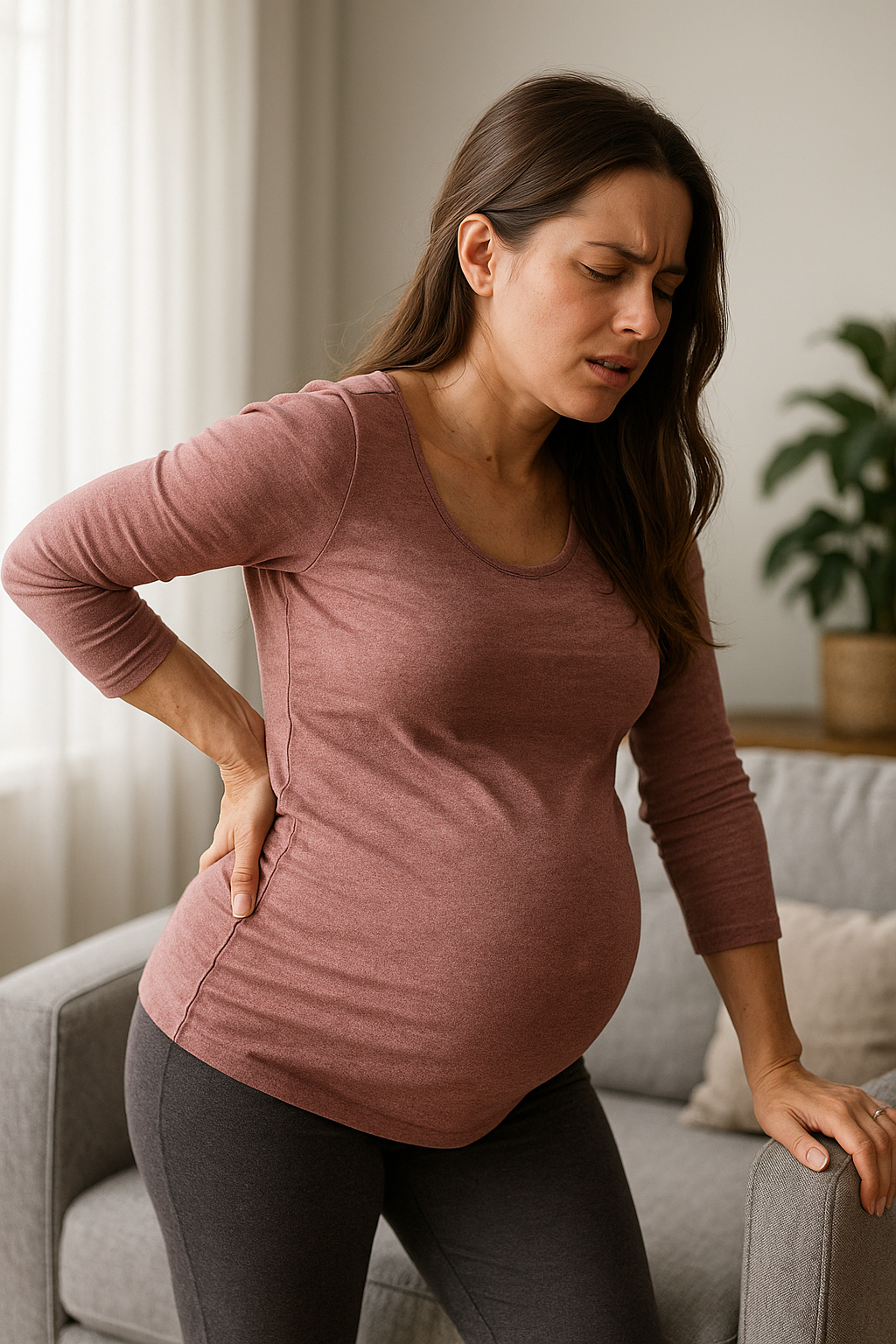 Gravid ondt i lænden: ontdek effectieve verlichting voor zwangere vrouwen - Illustration