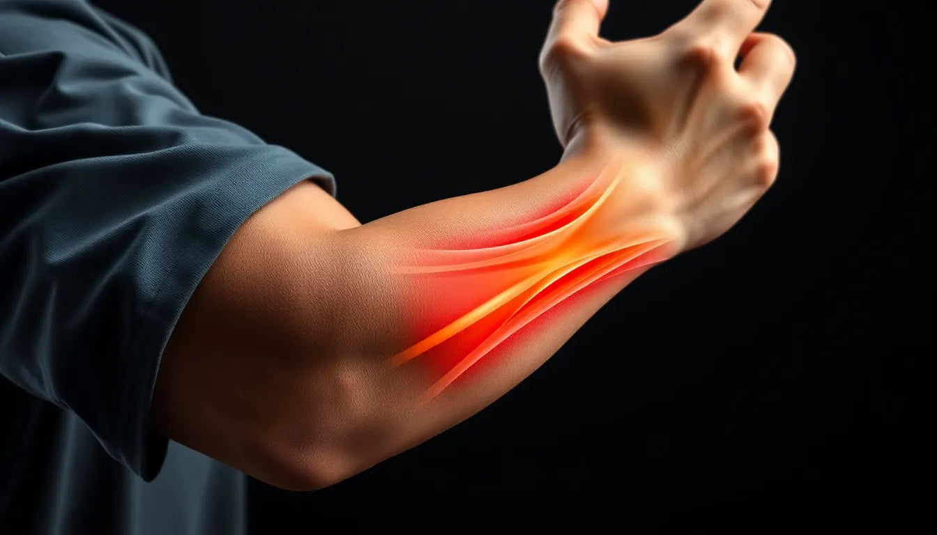 Oefenlezer ontdekt de beste oefeningen om tenniselleboog te verlichten - Illustration