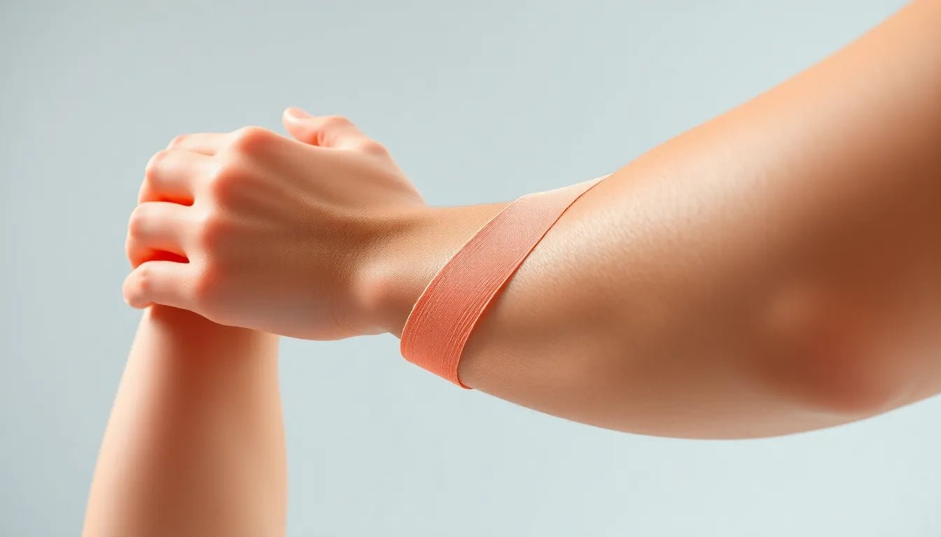 Verlicht polspijn: ontdek de kracht van tape bij tendinitis