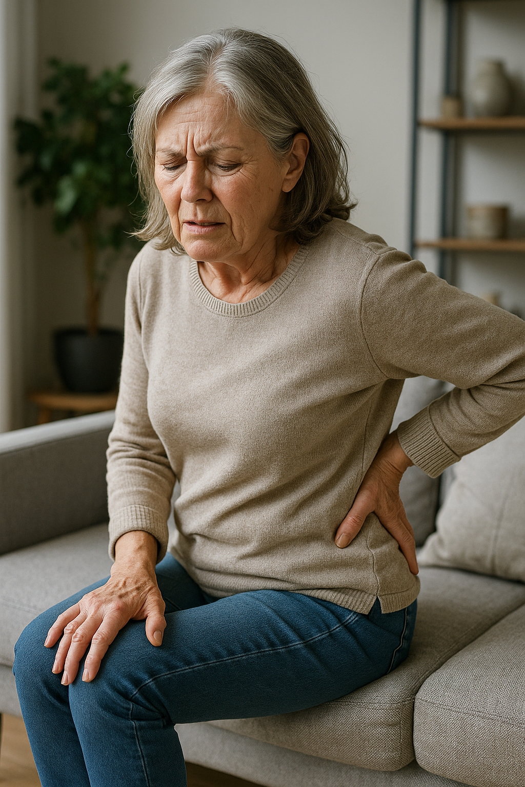Gevoelige heupen: praktische oplossingen voor dagelijks comfort - Illustration