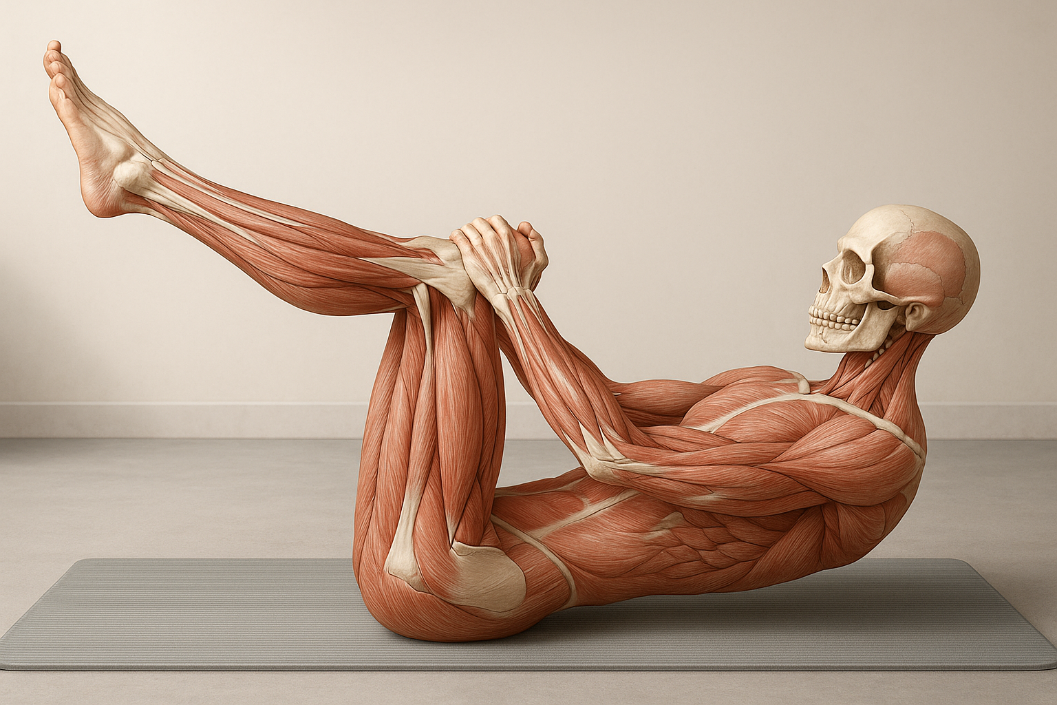 Ontdek de kracht van pilates voor een gezondere levensstijl - Illustration