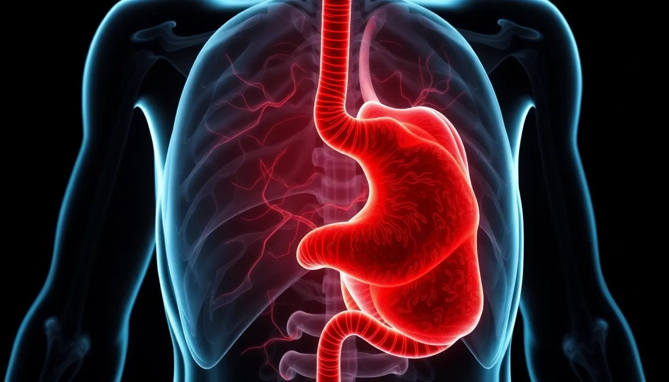 Wanneer buikpijn naar de rug straalt: herken de signalen en vind verlichting - Illustration