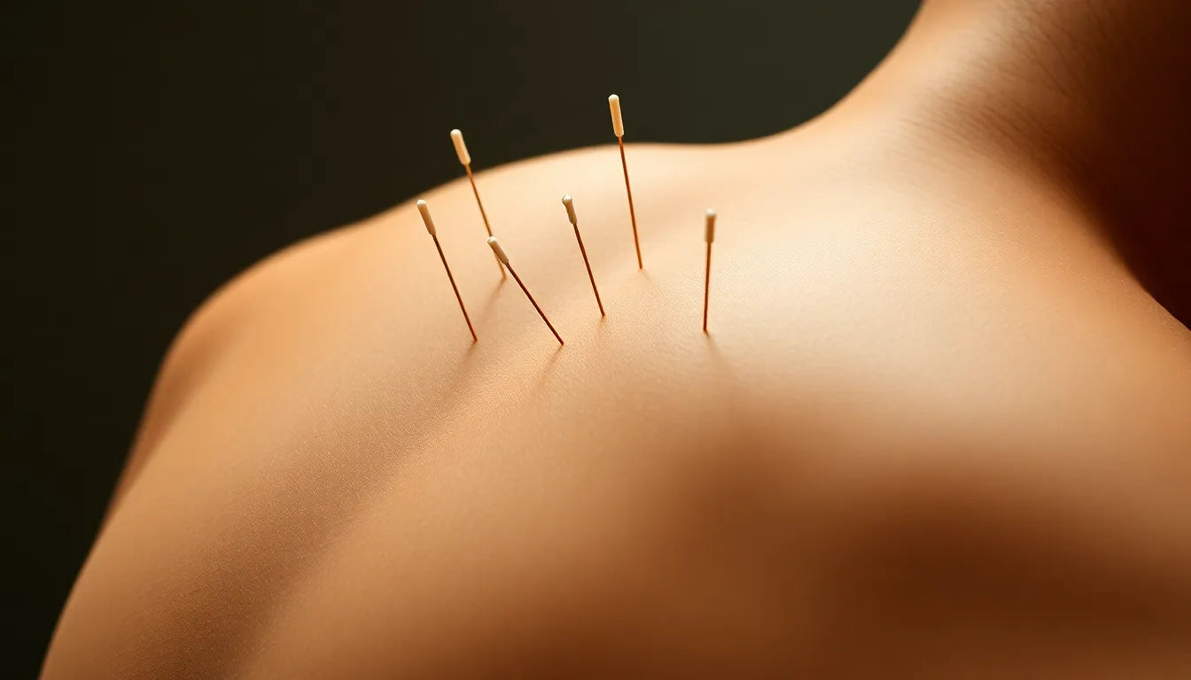 Ontdek hoe acupunctuur je rugpijn kan verlichten - Illustration