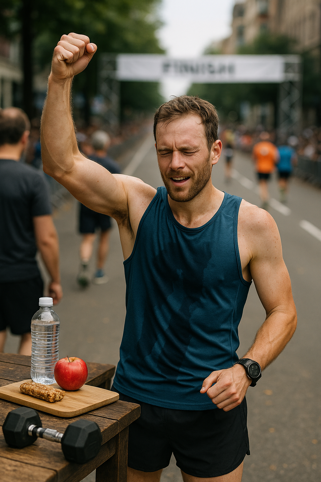 De ultieme gids voor je eerste marathon: van training tot finishlijn - Illustration