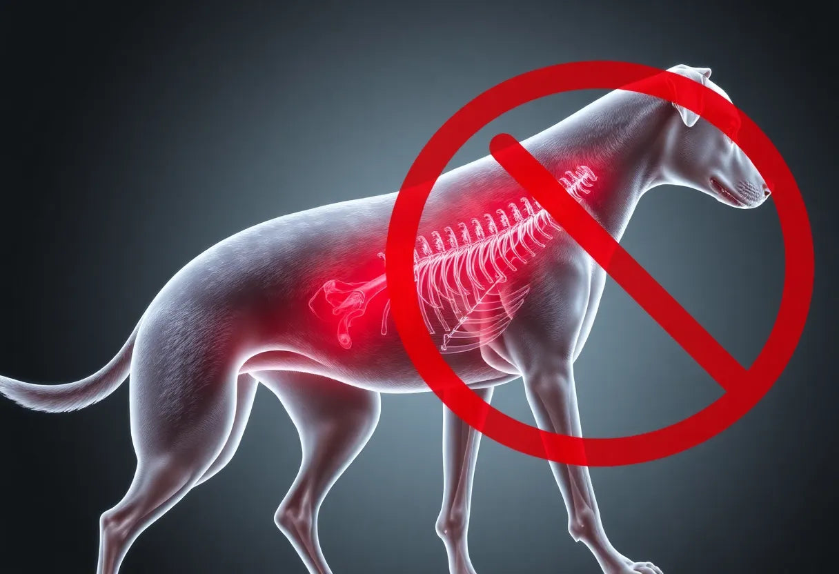 Injecties die de pijn van spondylose bij honden verzachten
