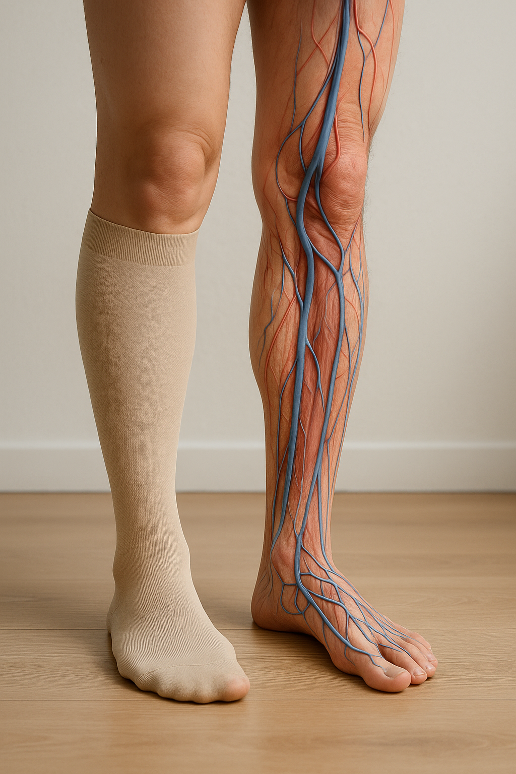 Ervaar ultiem comfort: ontdek de voordelen van compressiekousen - Illustration