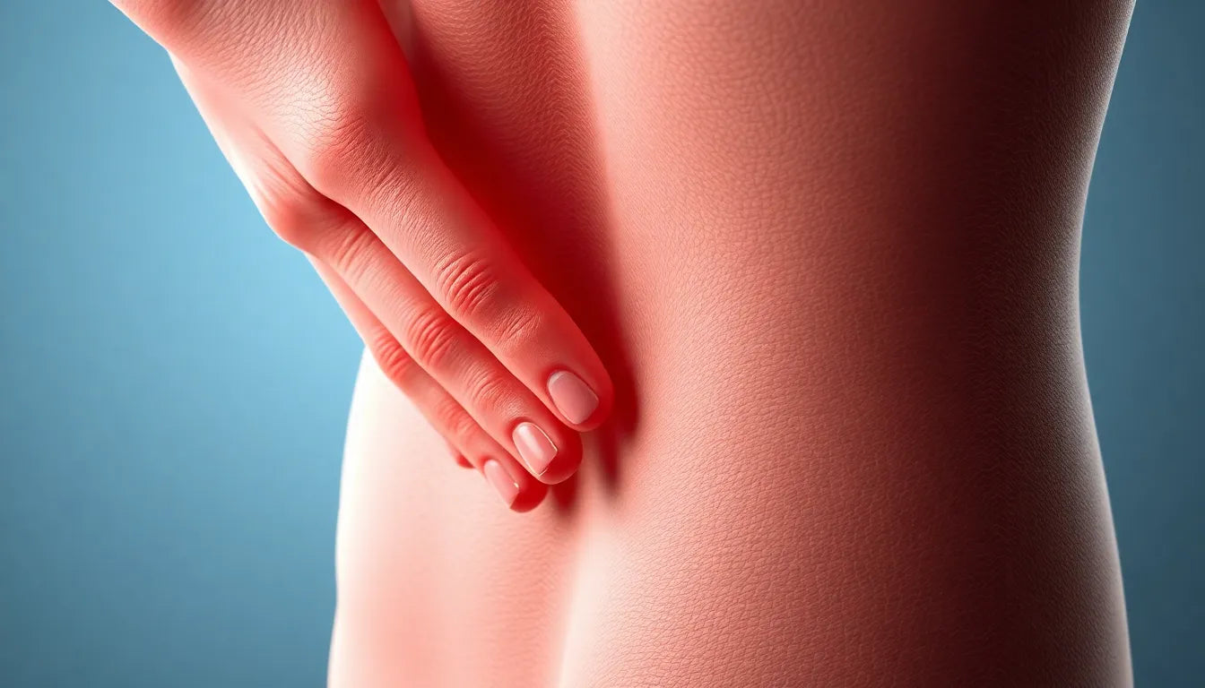 Hernia acupunctuur: natuurlijke verlichting voor rugpijn zonder medicatie - Illustration