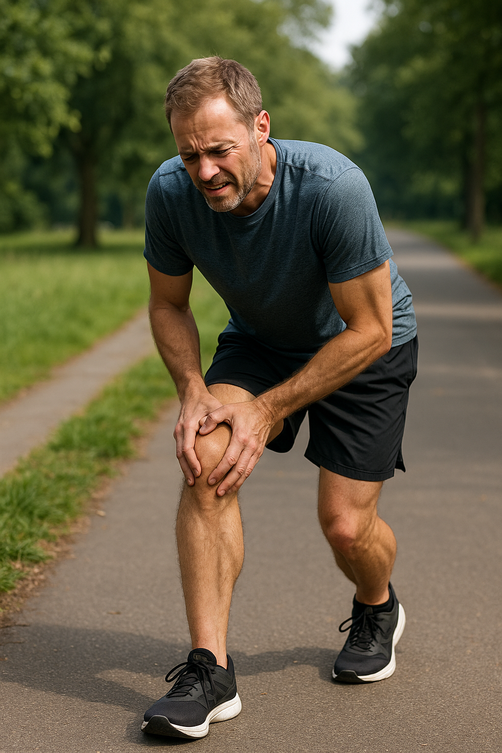 Hardlopen zonder kniepijn: Ontdek de oorzaken en oplossingen - Illustration