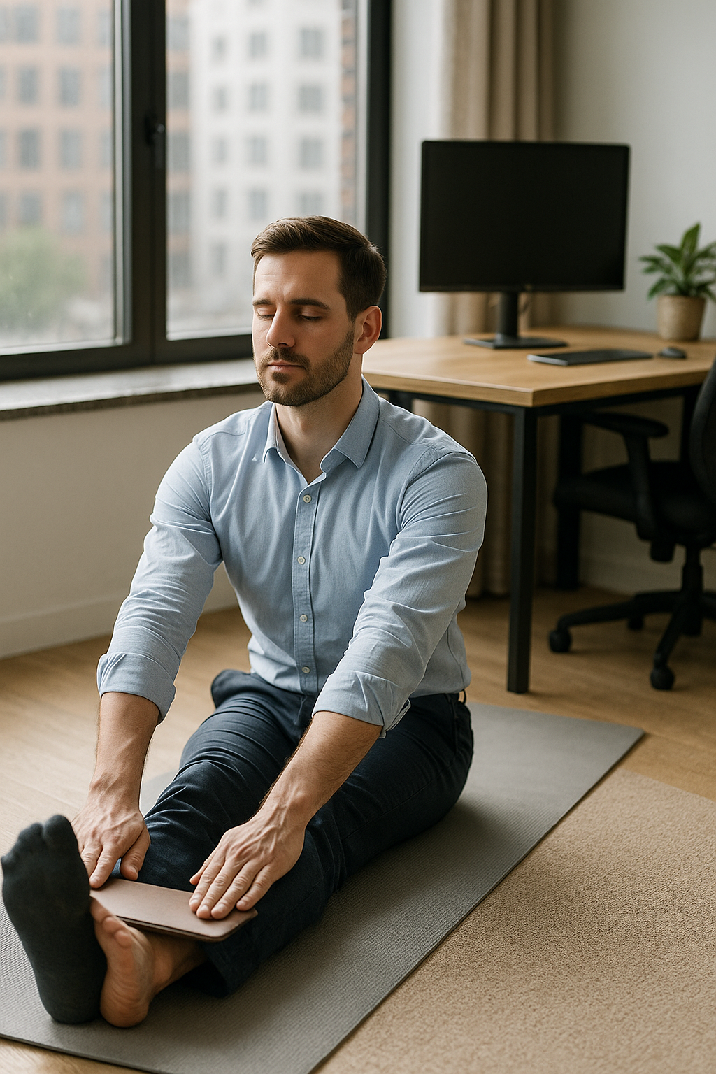 Begin je dag met ochtendyoga voor een pijnvrije werkdag