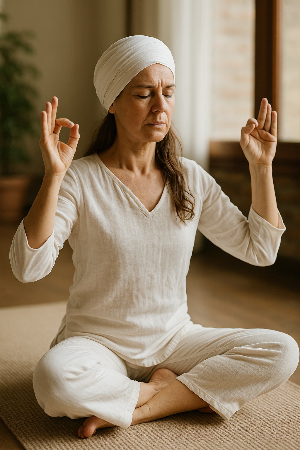 Ontdek de kracht van kundalini yoga voor lichaam en geest - Illustration