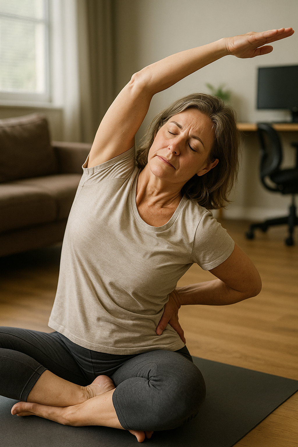 Verlicht je rugpijn met deze effectieve yoga-oefeningen - Illustration