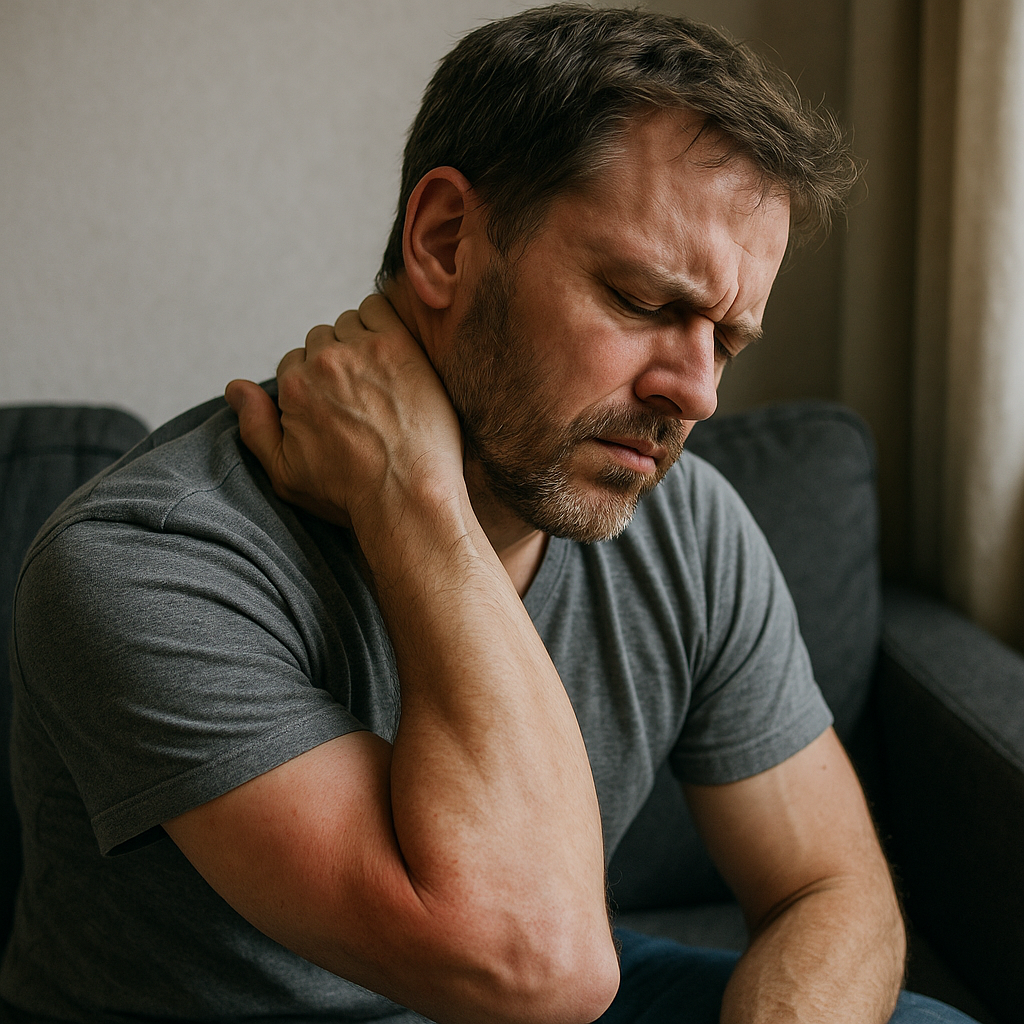 Leven zonder pijn: ontdek effectieve oplossingen voor cervicalgie chronique - Illustration