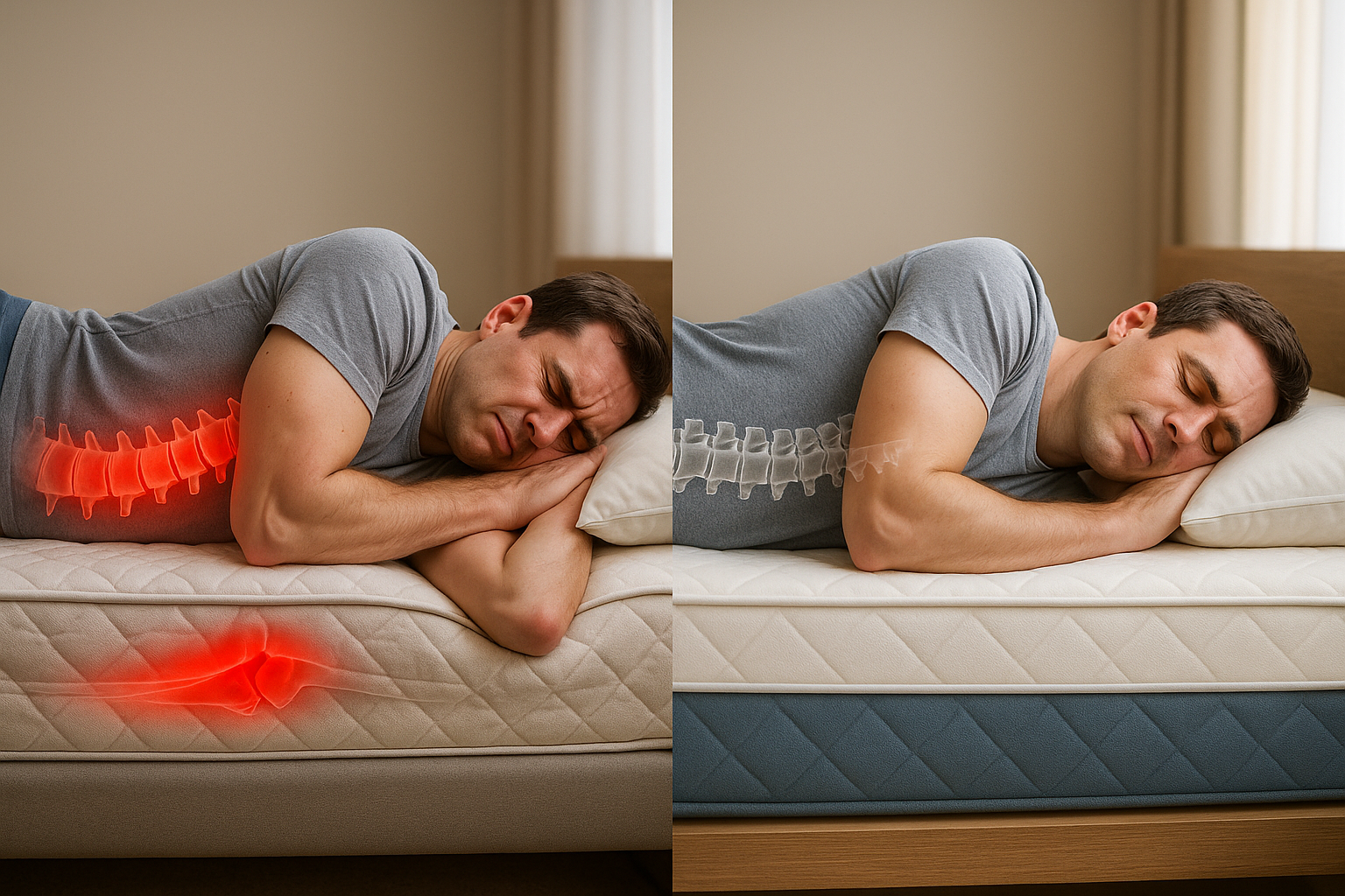 Ontdek de perfecte matras voor rugpijnvrij slapen