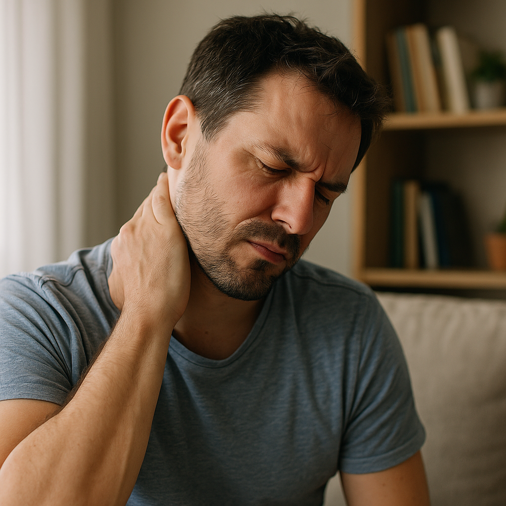 Zeg vaarwel tegen nekpijn: ontdek de oorzaken en oplossingen voor douleur cervicale - Illustration