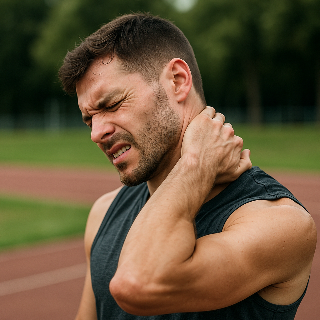 Sport torticolis: herstel je nek en keer snel terug naar het veld