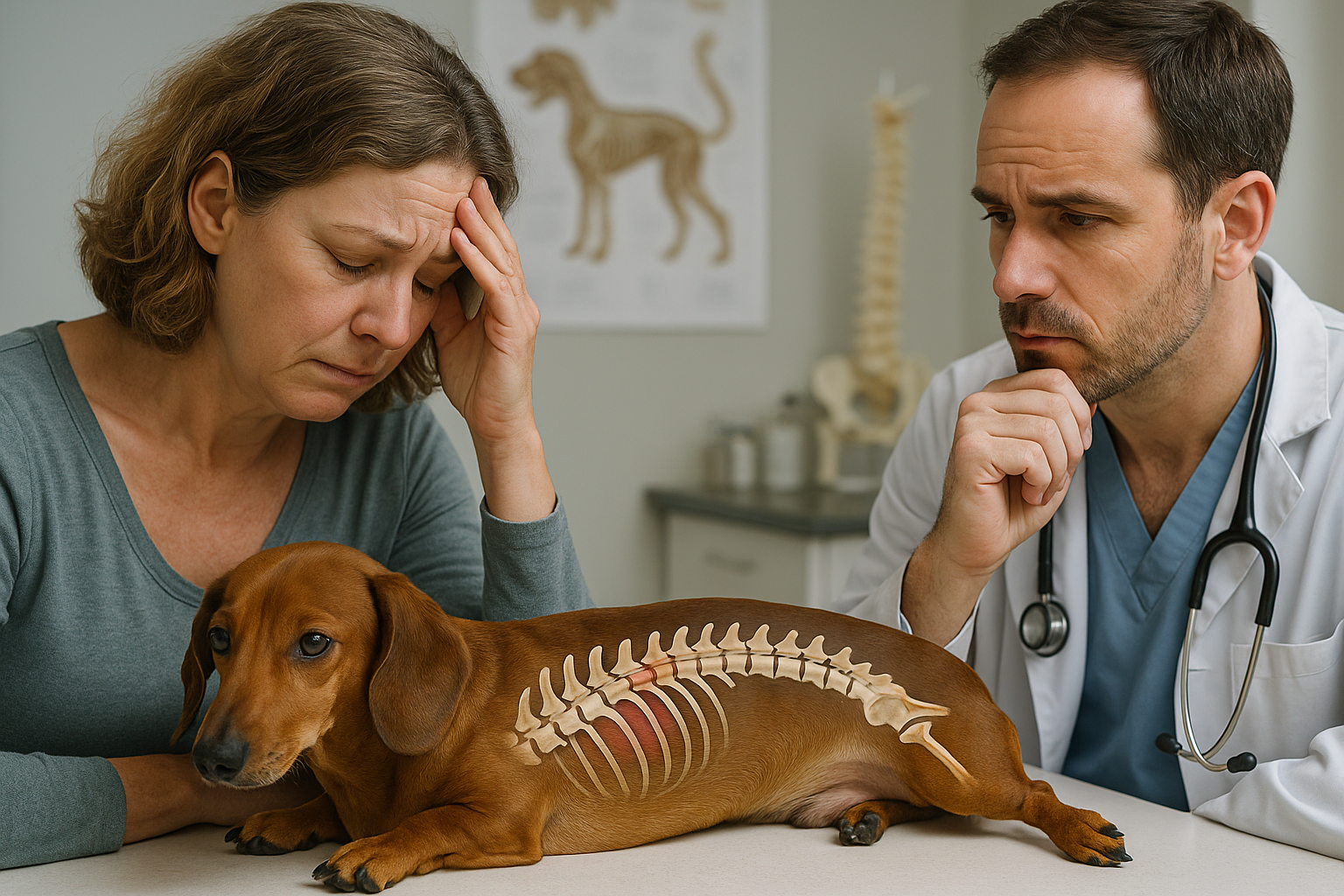 Wanneer is het tijd om afscheid te nemen van je hond met hernia?