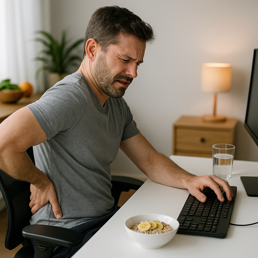 Snel herstel van rug- en nekklachten: zo ondersteun je je lichaam met ergonomie - Illustration