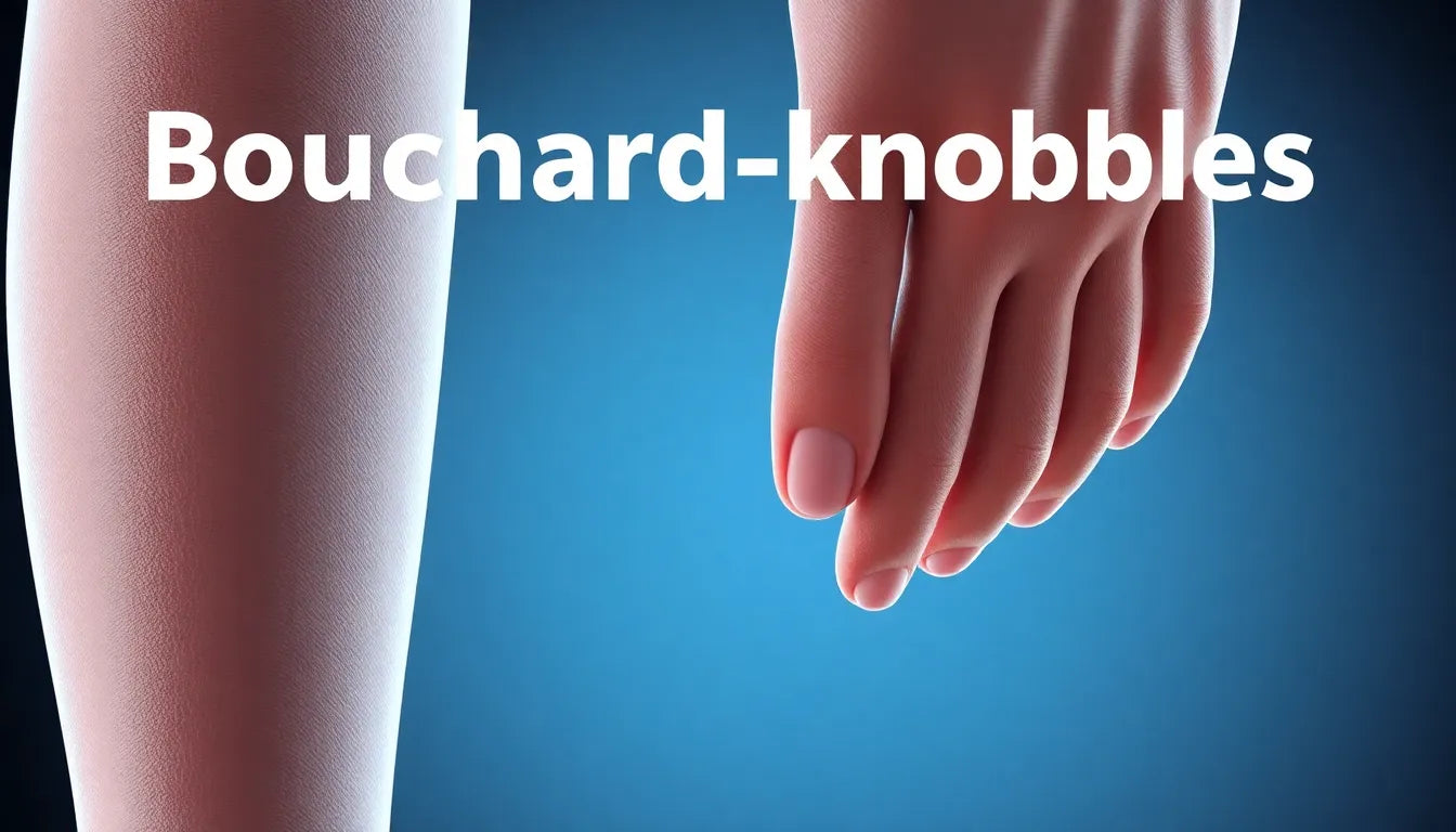 Bouchard arthrose: ontdek de verborgen knobbels van pijnlijke vingers - Illustration