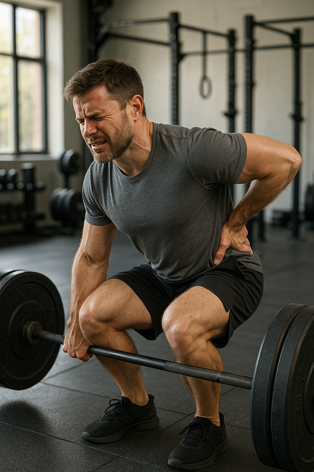 Zeg vaarwel tegen rugpijn bij deadlifts: ontdek de geheimen van pijnvrij tillen! - Illustration