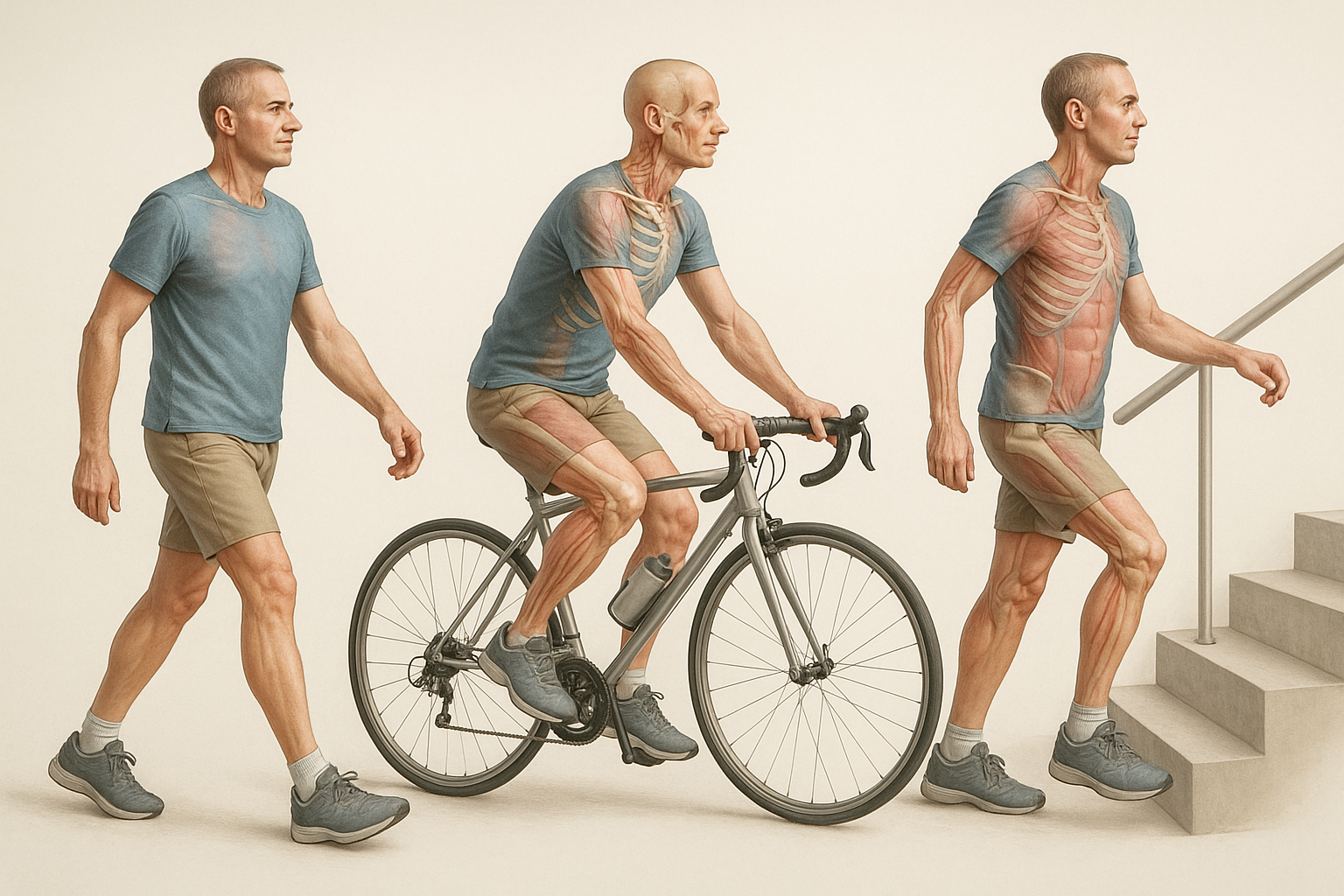 Kies voor vitaliteit: gezond bewegen als dagelijkse routine - Illustration