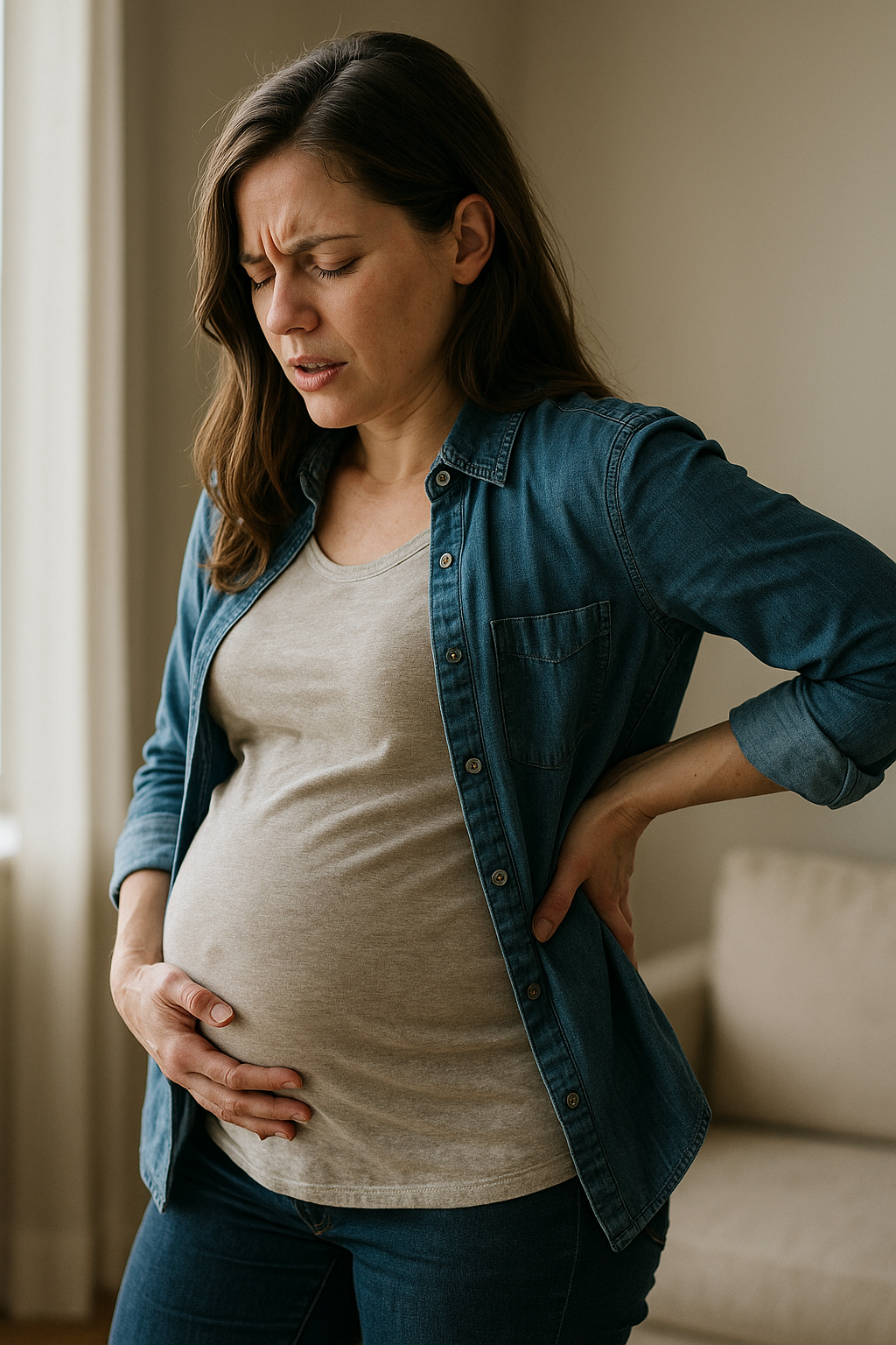 Gravid ondt i ryggen tidligt: hvad betyder det voor jou? - Illustration