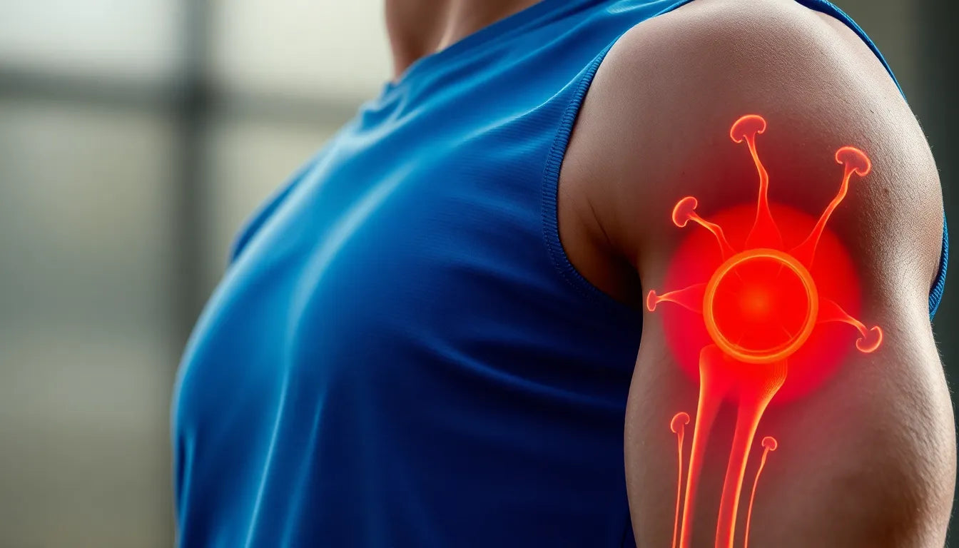 Oefenlezer: ontdek effectieve oefeningen tegen tenniselleboog voor pijnvrij herstel - Illustration