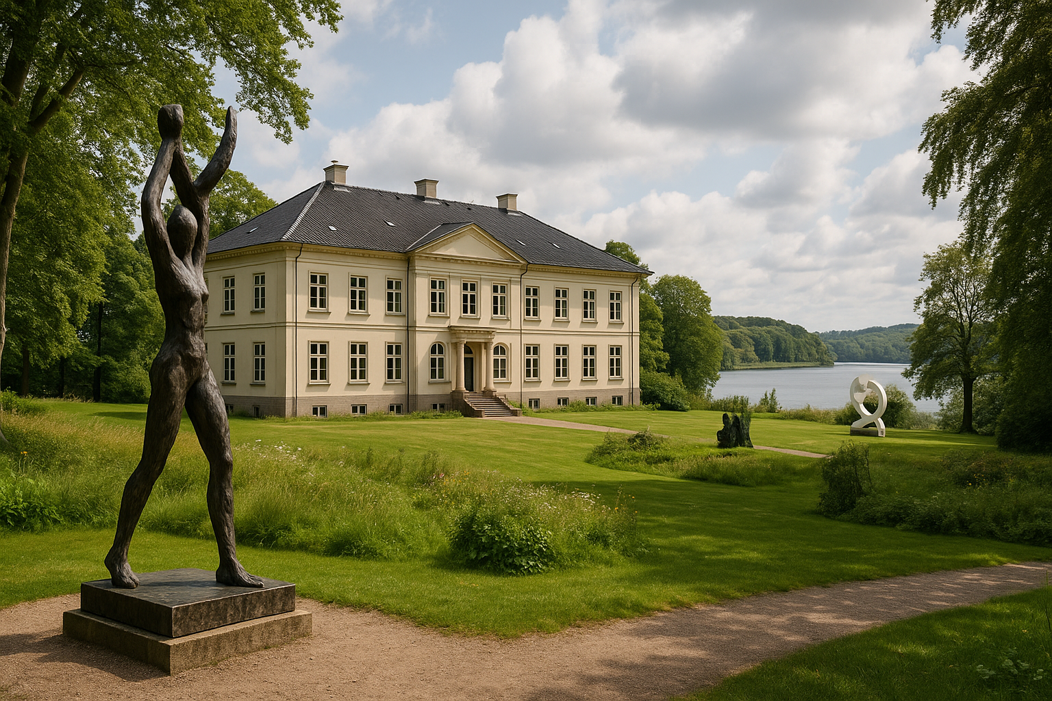 Ontdek de kunst en geschiedenis van KunstCentret Silkeborg Bad
