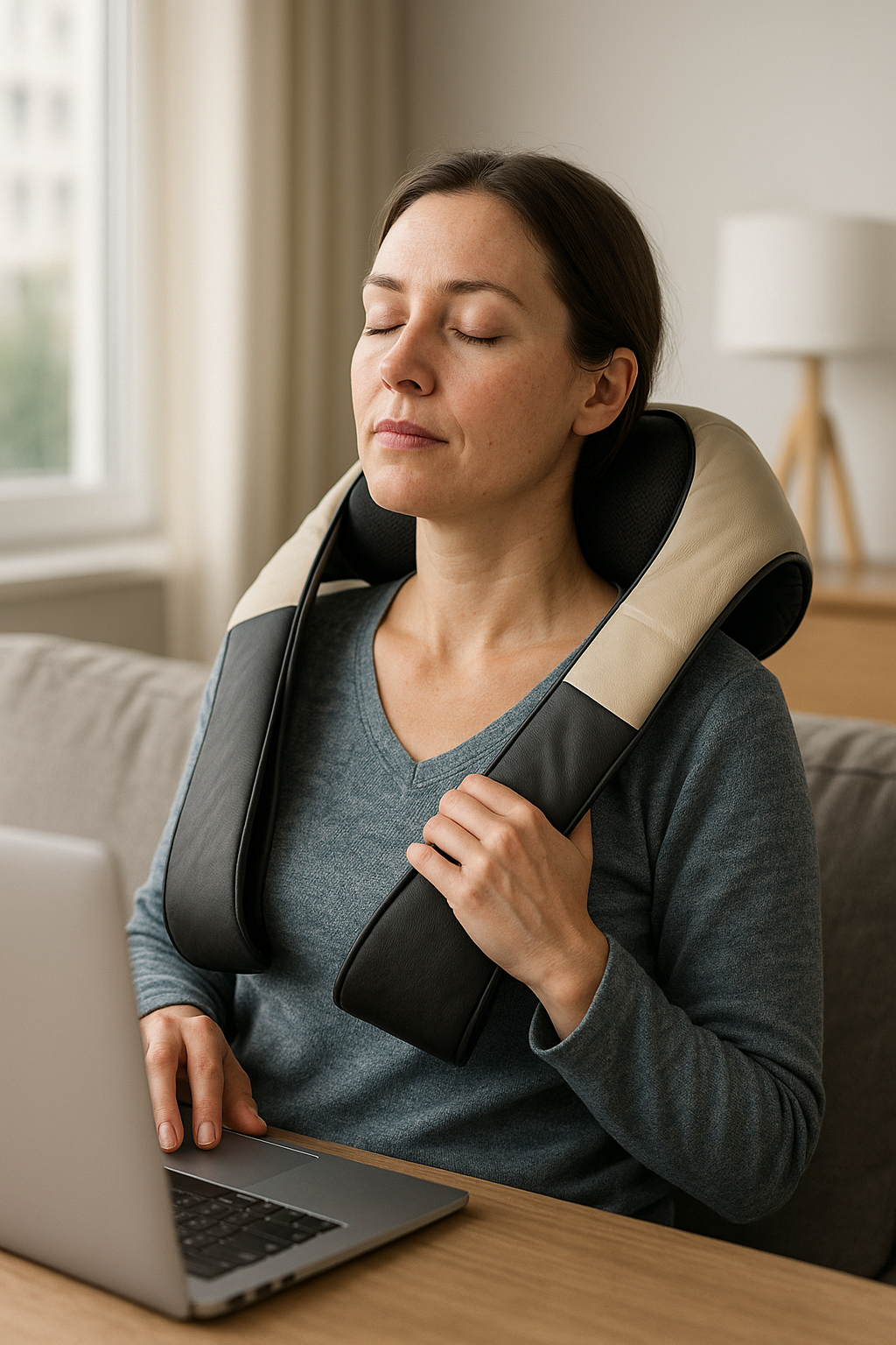 Ontdek de ultieme oplossing voor nekpijn met massage nuque appareil - Illustration