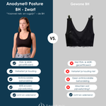 Anodyne® Posture BH - Zwart