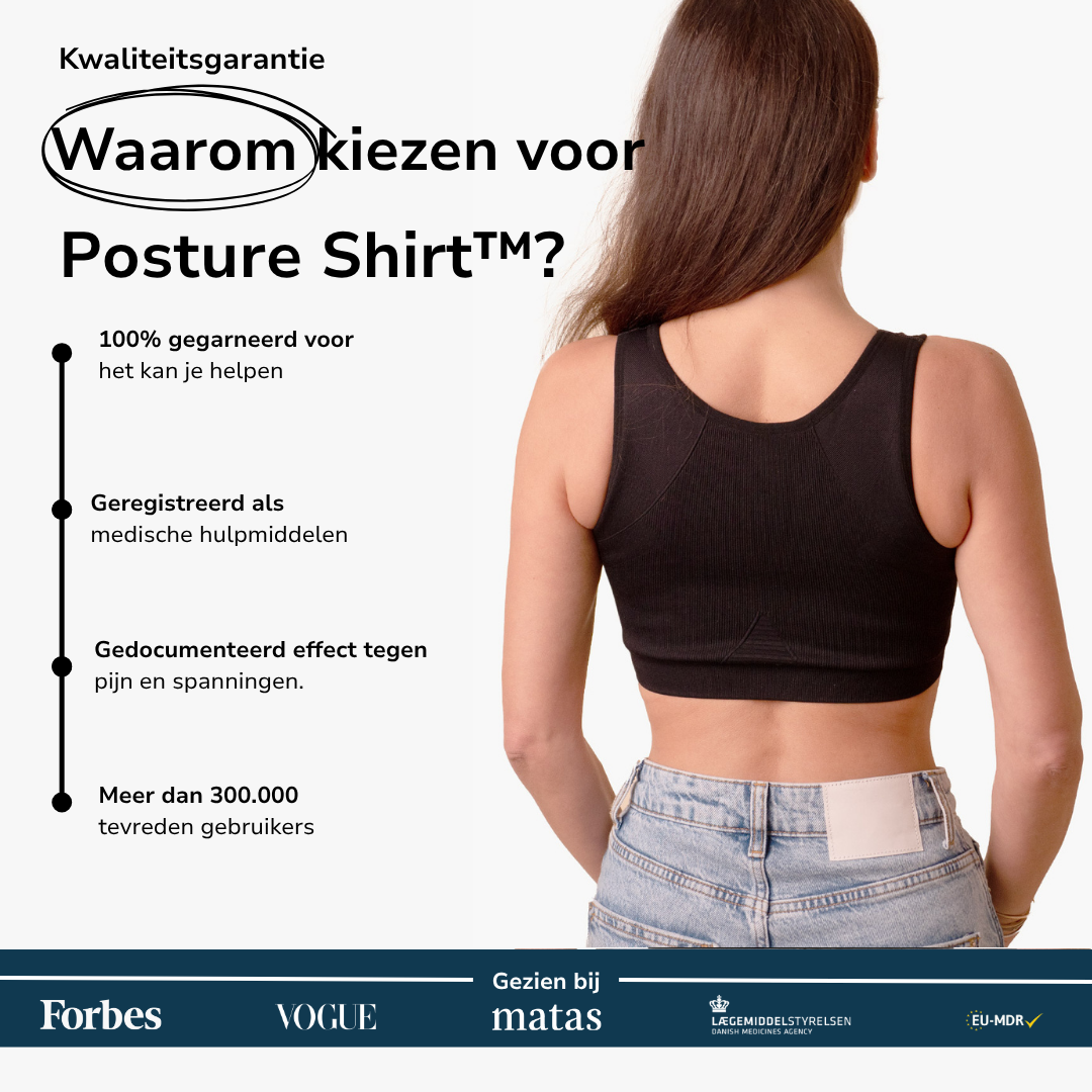 Anodyne® Posture BH - Zwart