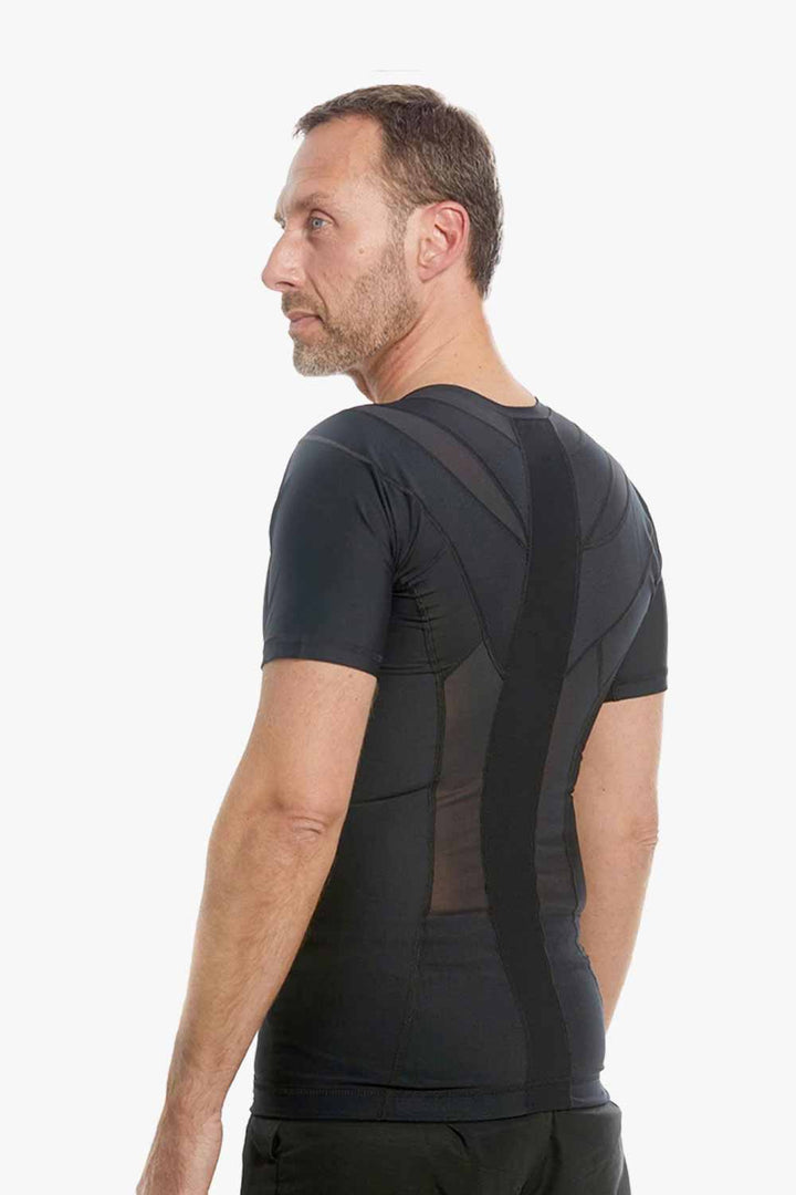Men's posture shirt voor training, werk en vrije tijd